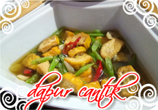 Tumis Tahu Campur Buncis